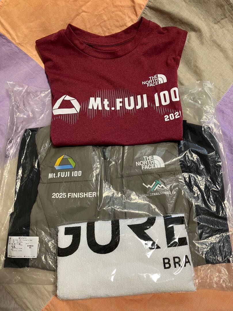 Mt.FUJI100 2025 フィニッシャーベスト(参加賞Tシャツ付き)