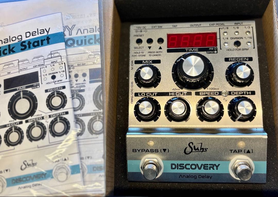 Suhr Discovery アナログディレイ
