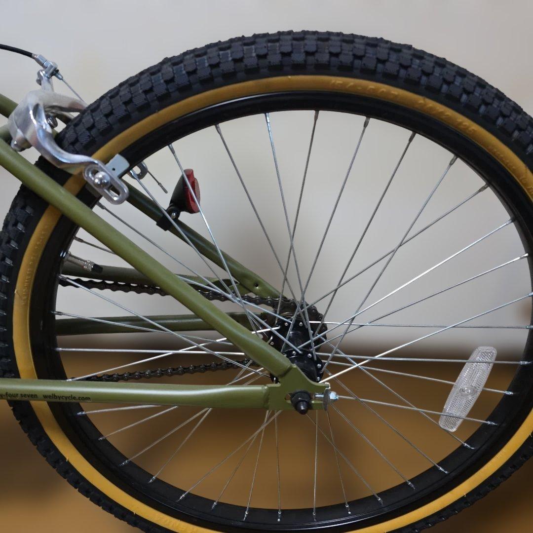 【直接引き取り希望】ウエルビーサイクル 　バックパッカー６０９☆24インチ