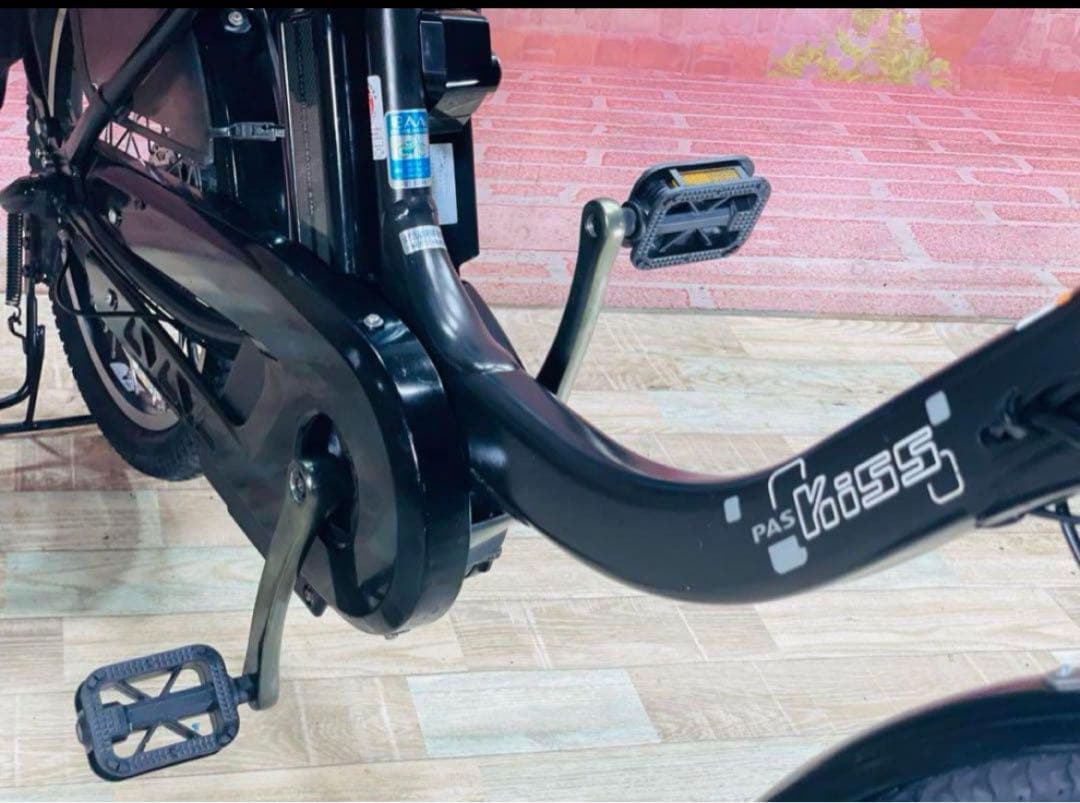 K2023 電動自転車ヤマハ パスキス子供乗せ 20インチ ブラック 送料無料