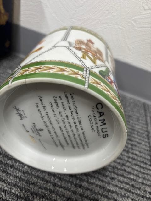 【古酒セット】CAMUS カミュ HINE ナポレオン 陶器ボトルセット