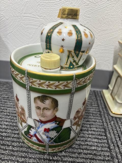 【古酒セット】CAMUS カミュ HINE ナポレオン 陶器ボトルセット