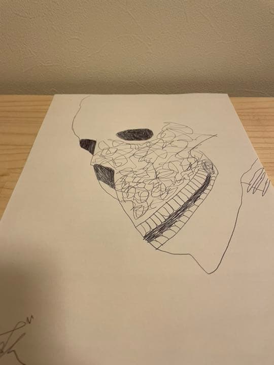 ドクロを描いてみました