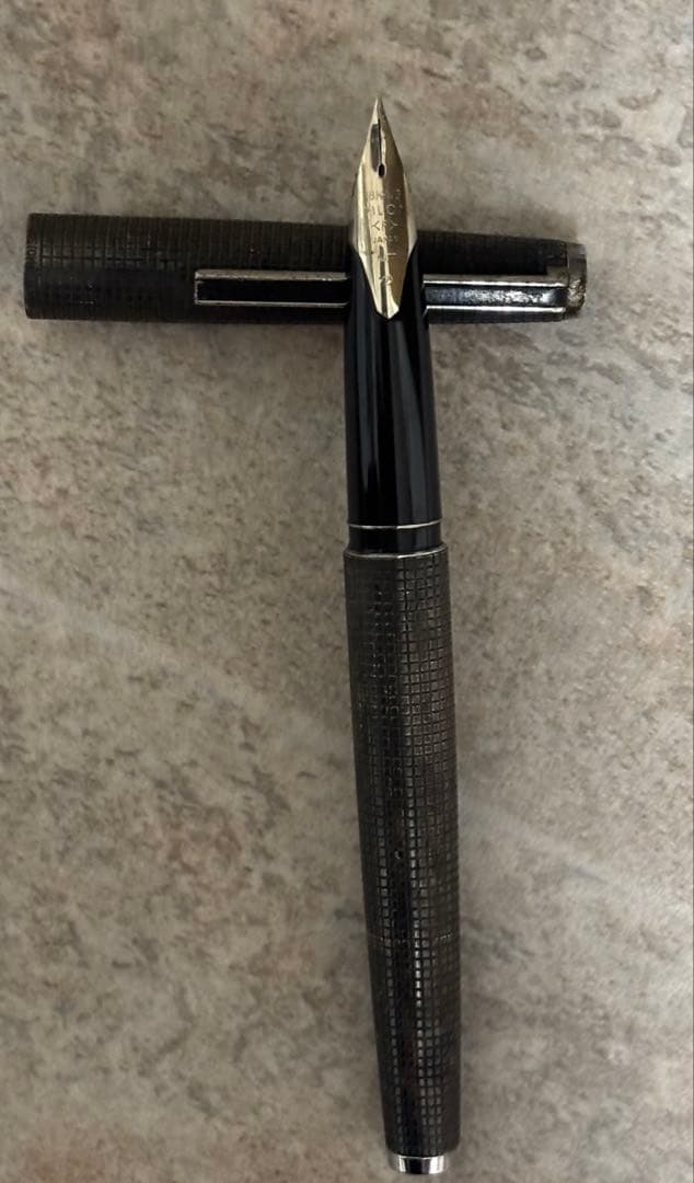 M 18K WG パイロット カスタムスターリングシルバー 万年筆