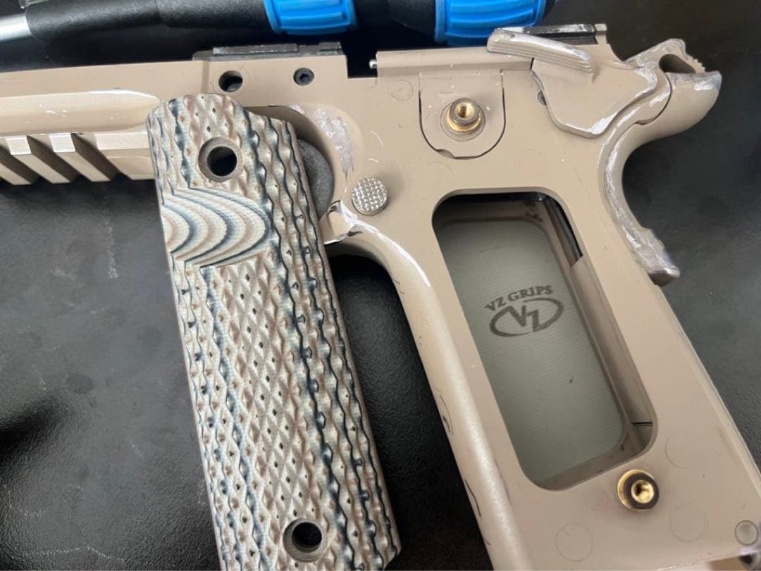 東京マルイ　M45A1 ウェザリング済み　実物 G10グリップ　USMC 海兵隊