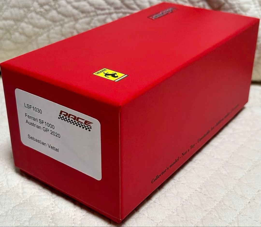 ルックスマート1/43 フェラーリ SF1000 ベッテル2020 オーストリア