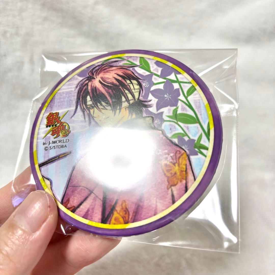 【レア】銀魂 高杉晋助 J-WORLD 花鳥風月 缶バッジ
