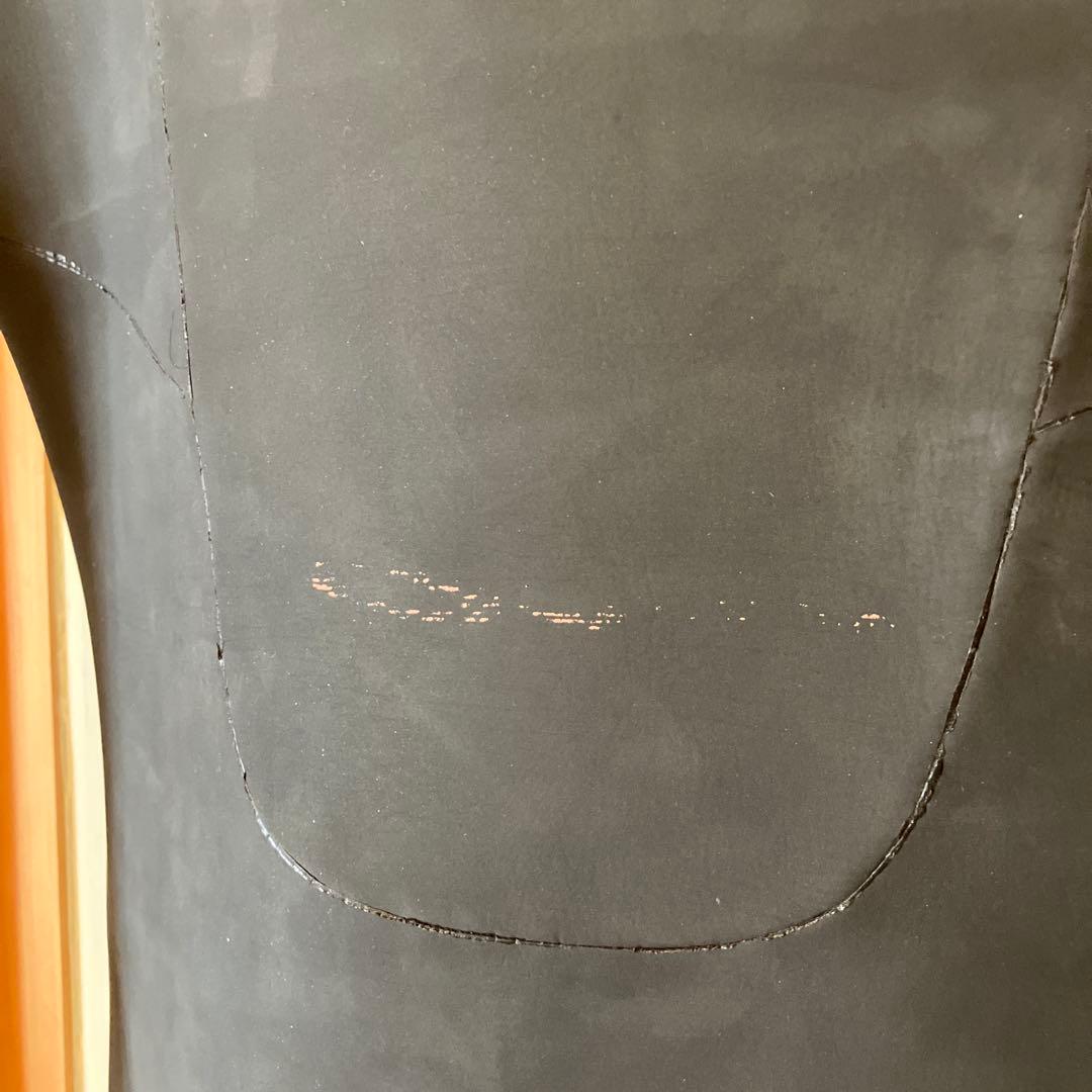 セミドライ3mm　tutto ウェットスーツ　 ブラック/イエロー