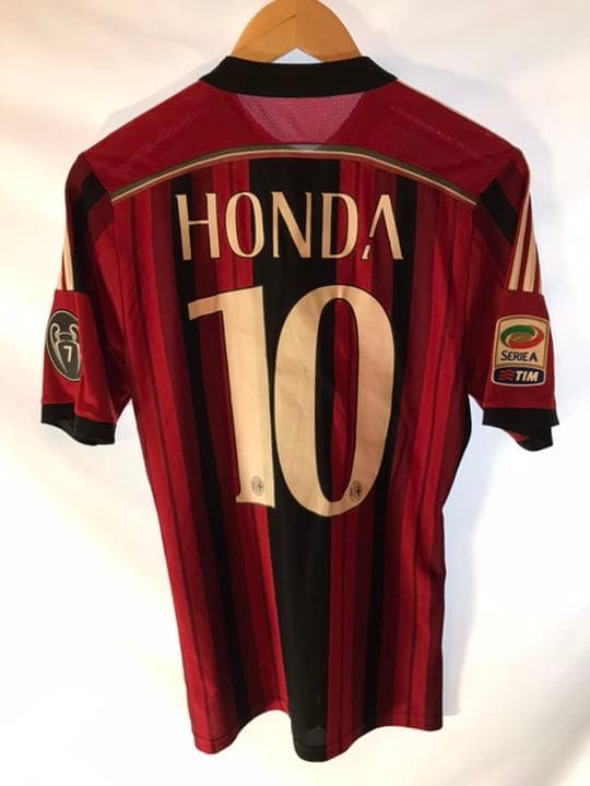 正規品 adidas ACミラン「10」本田圭佑 半袖 M ユニフォーム