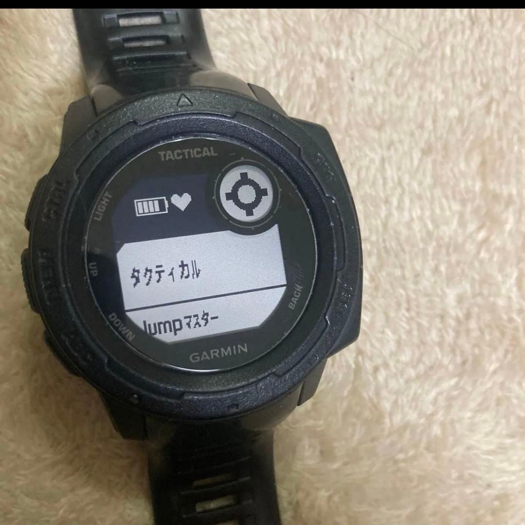 ガーミンinstinct タクティカル　garmin