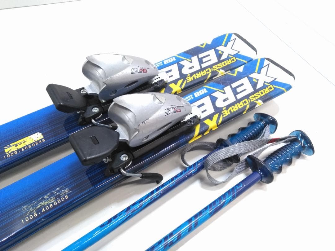 ジュニアスキー5点セット セレス 100cm ブーツ ゲン 22cm ◇