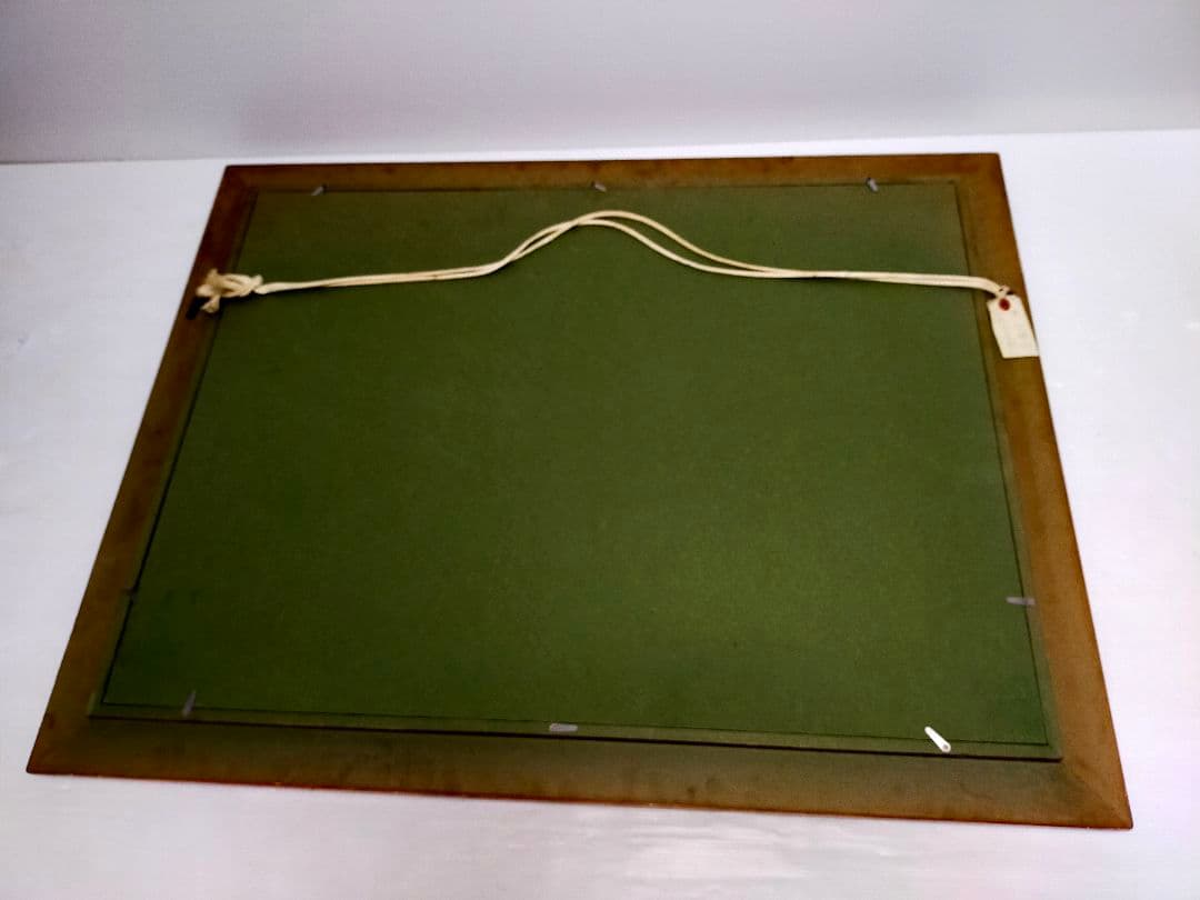 【希少】若井良一「 雪の白樺林 」 大作 油彩 元三軌会員、文部大臣奨賞 20号