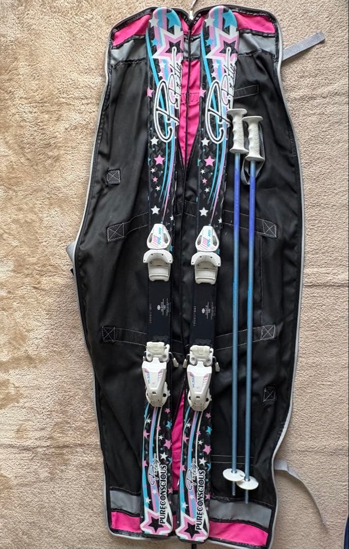 Pure Conscious スキー板など5点セット