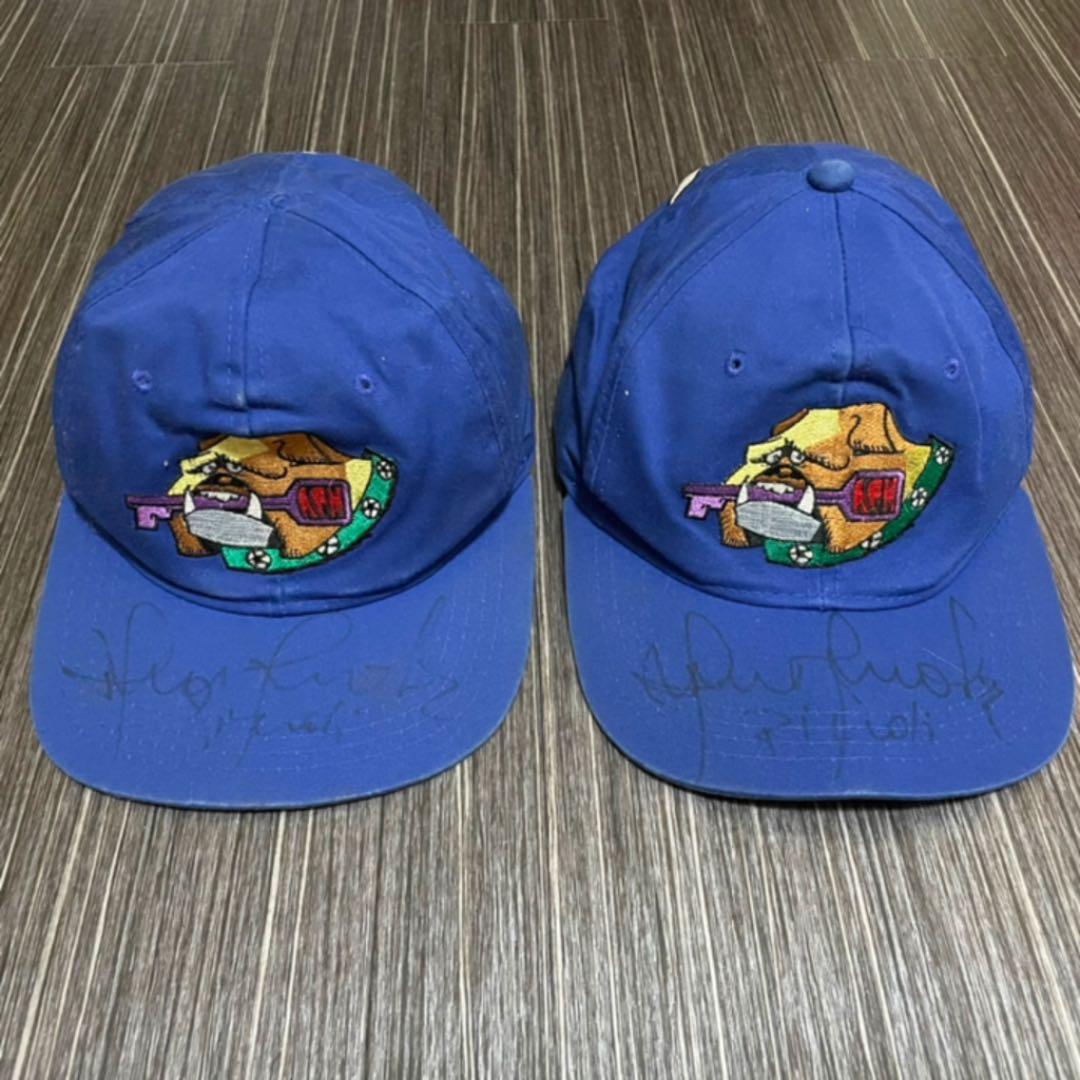 藤枝ブルックス　アビスパ福岡　前身チーム　サイン入りキャップ