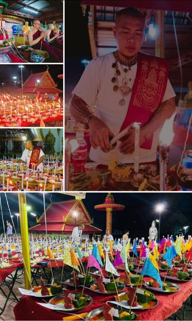 プラクルアン　お守り　招福童子クマーントーンルックロック　　幸運　金運　富　愛