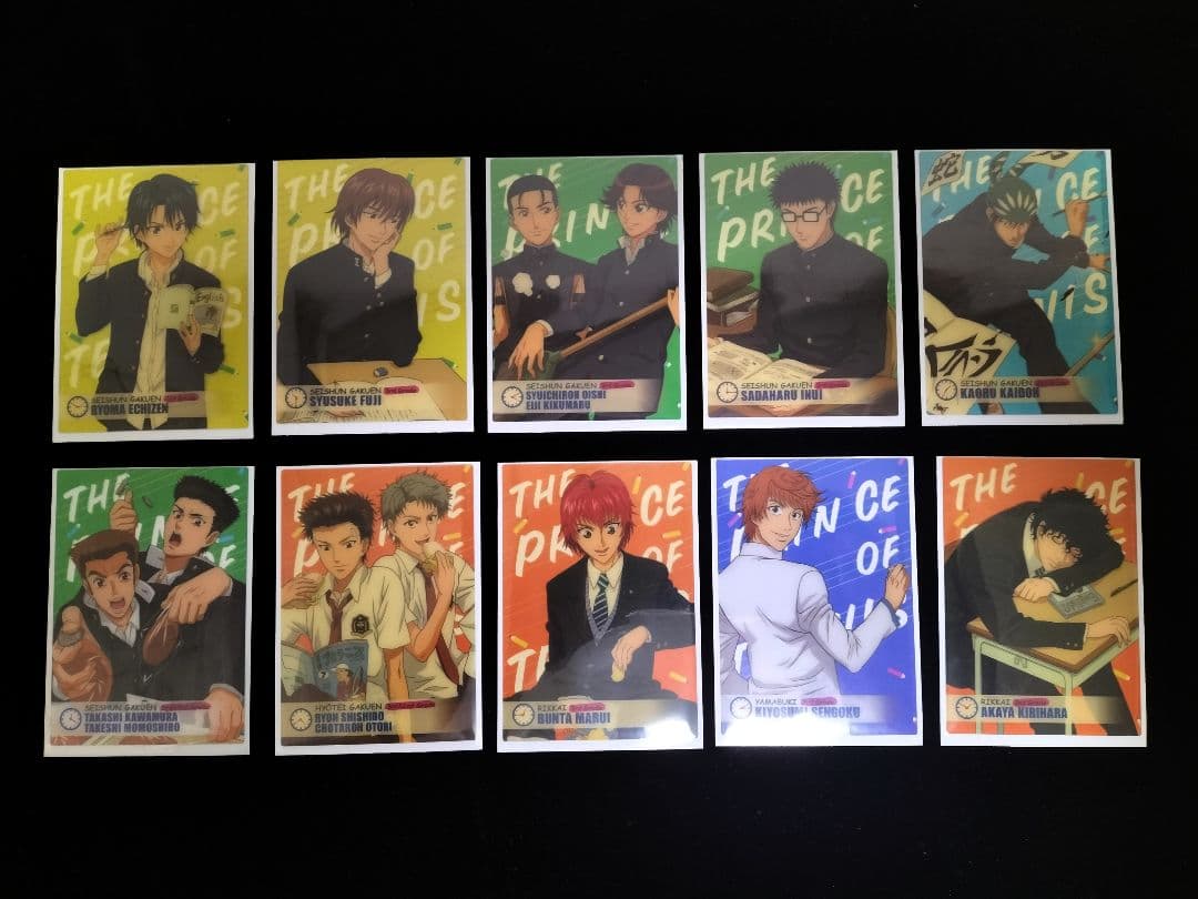 テニスの王子様 シャイニングクリアカード＋トレーディングカード 142枚