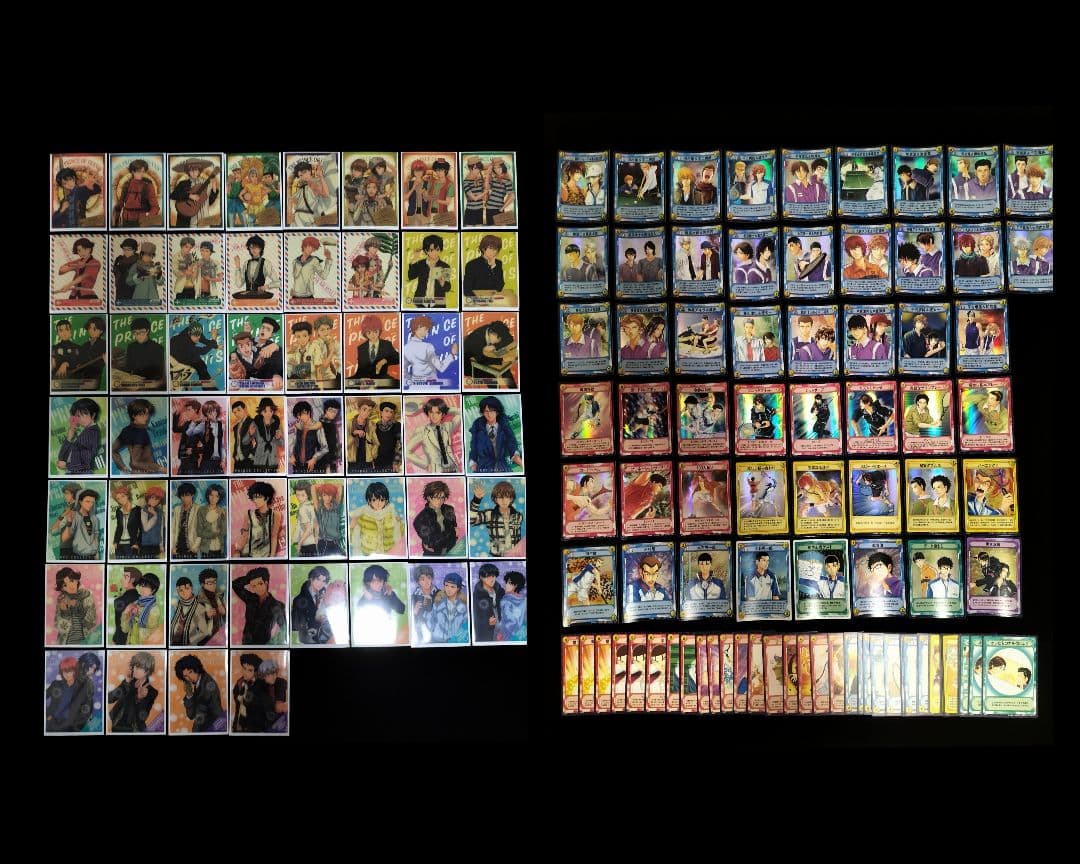 テニスの王子様 シャイニングクリアカード＋トレーディングカード 142枚