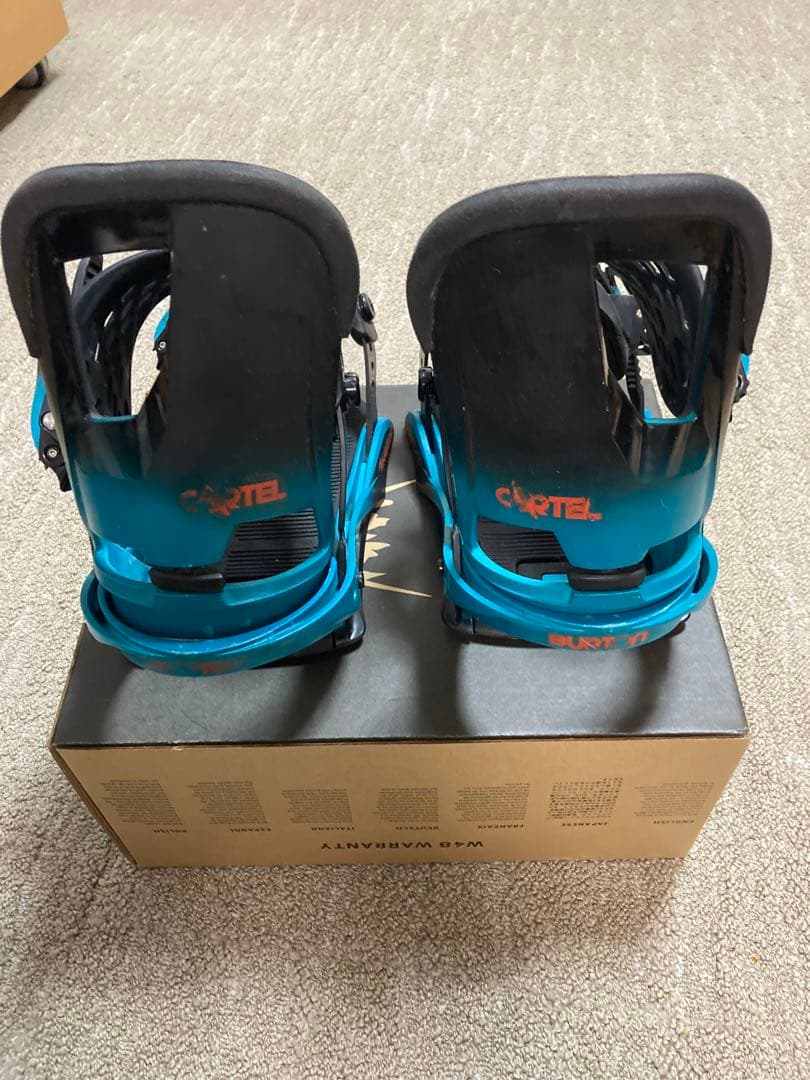 Burton スノーボード ビンディング 青/黒
