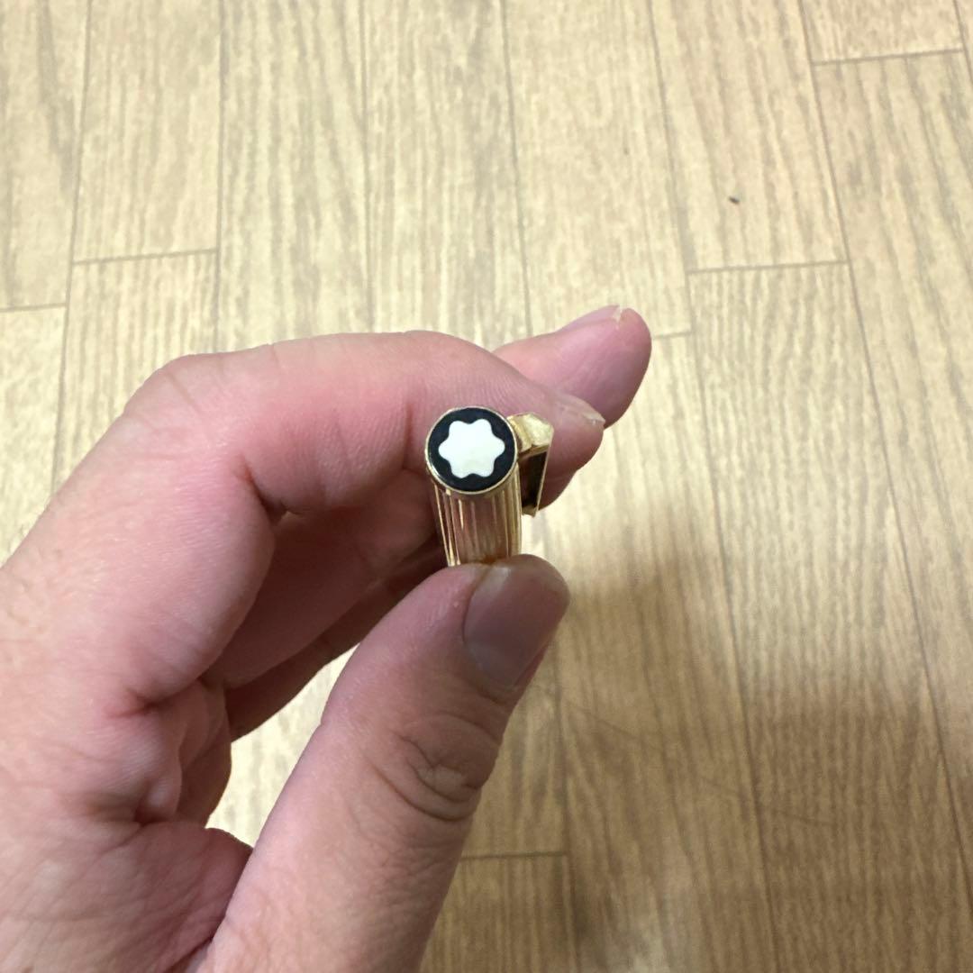モンブラン 万年筆 黒と金