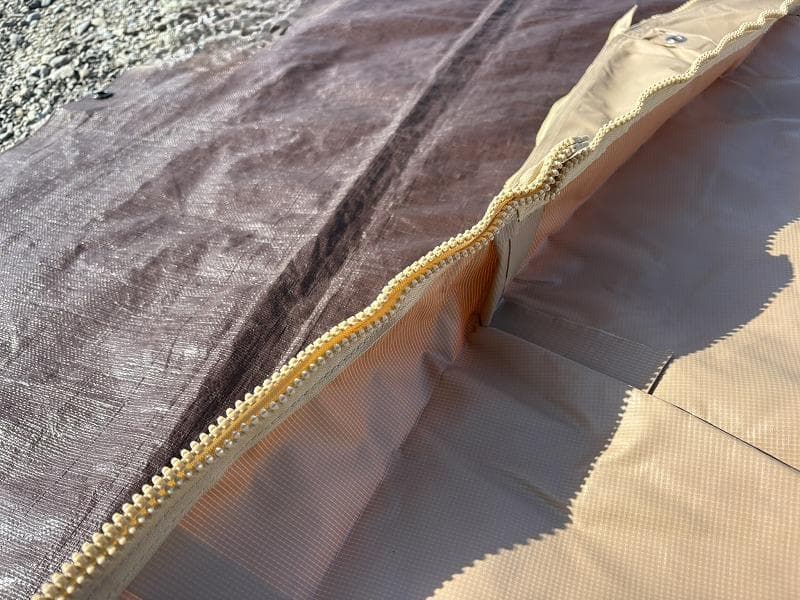 Safari Camping ベルテント 6フロア部分のみ グランドシートにも