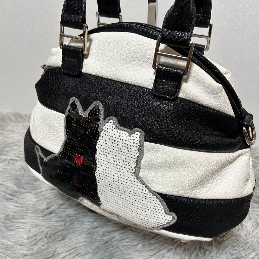 【希少】 muta × Black&White 2way ミニボストンバッグ