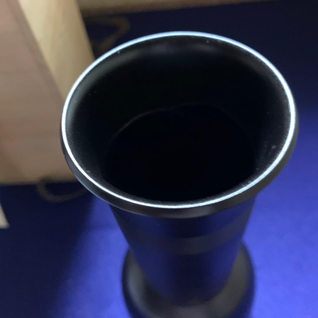 人間国宝　加賀象嵌　重要無形文化財　中川衛　花器　砧花入