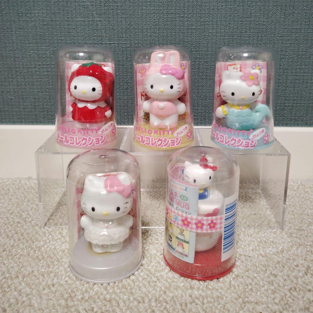 キティ　ドールコレクション　陶器　バニー　イチゴ　バレリーナ　ミニマグラムネ