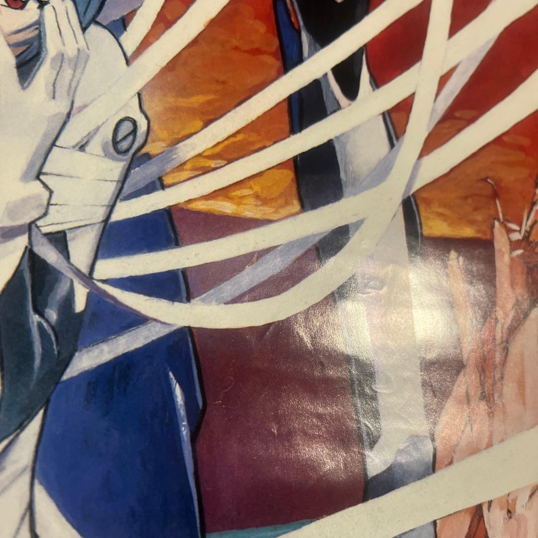 エヴァンゲリオン　綾波レイと零号機のポスター　Newtype折り目無し　B2