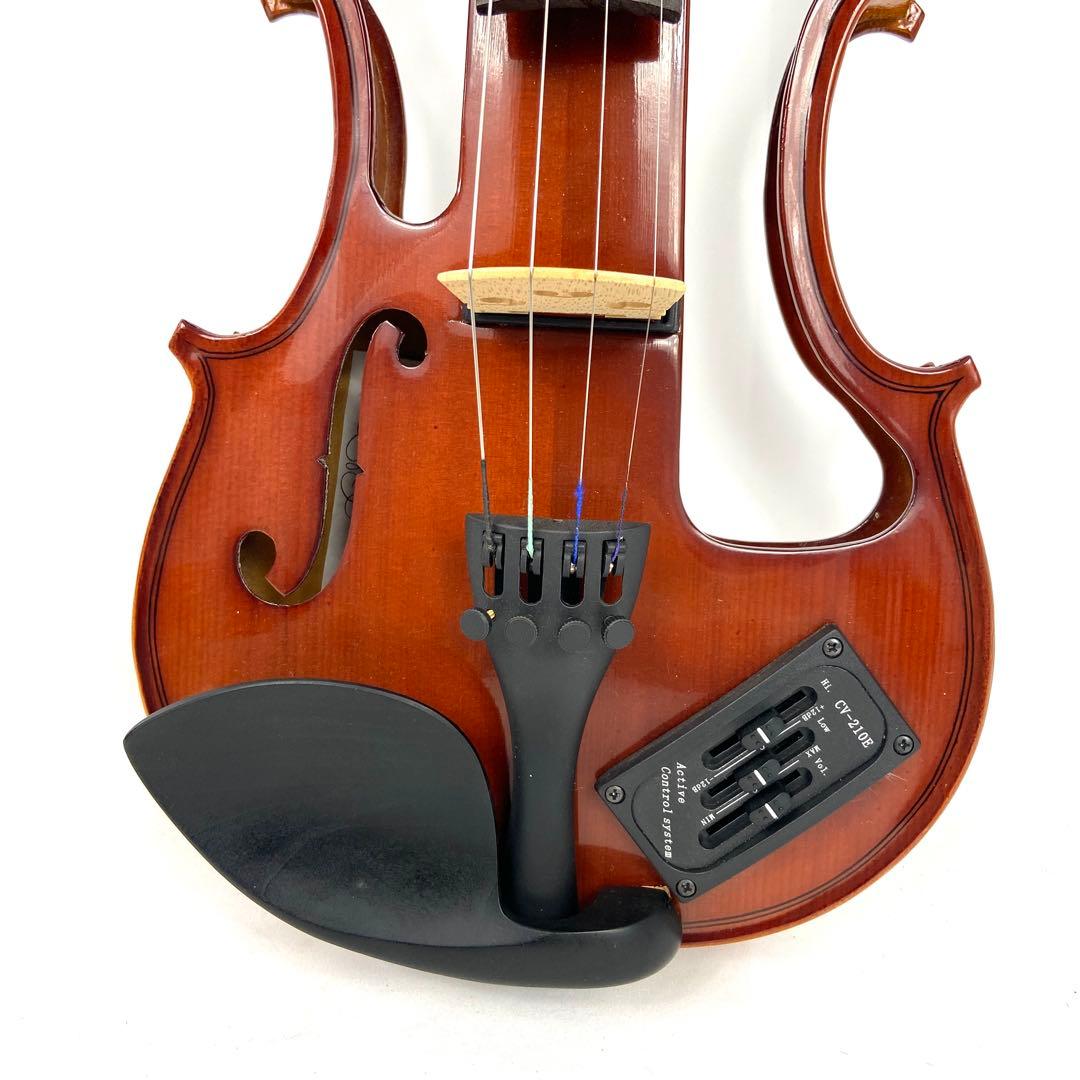 Hallstatt CV-210E バイオリン ブラウン ケース付き 動作品