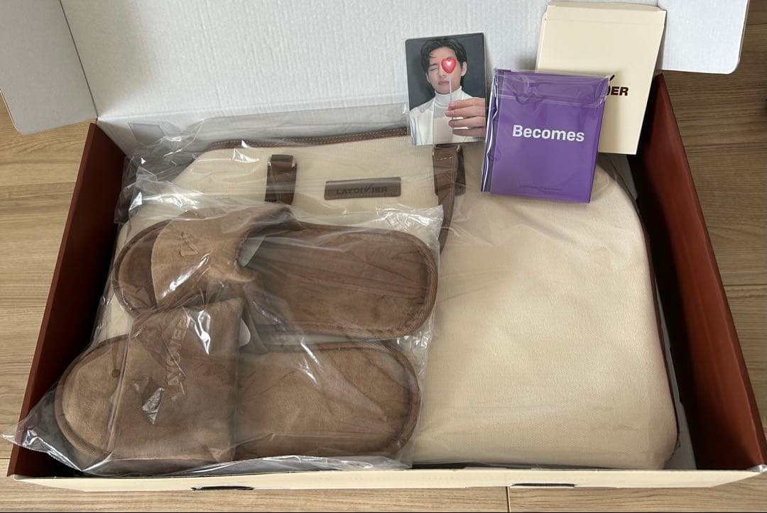 BTS Merch Box #17 バッグ・スリッパセット