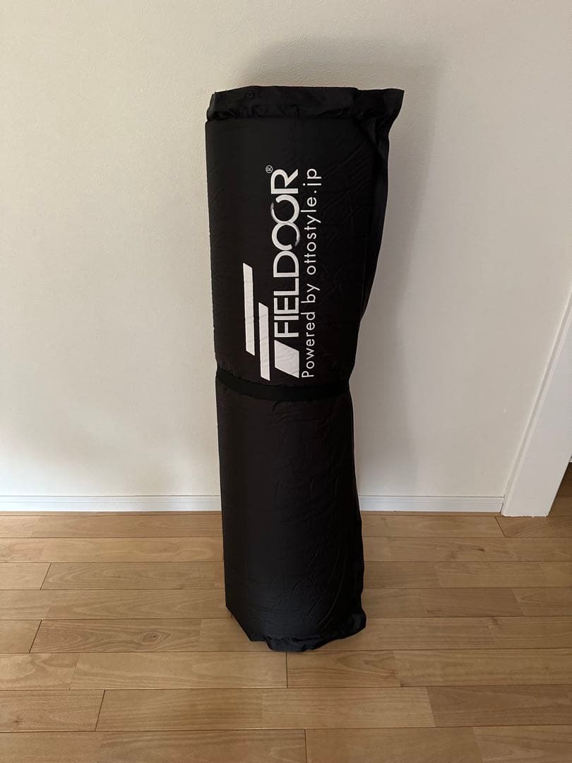 FIELDOOR 車中泊マット Lサイズ 厚さ10cm ブラック　美品