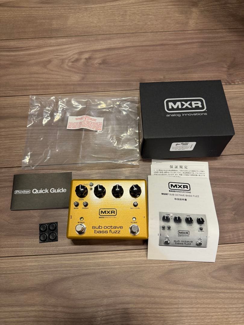 MXR sub octave bass fuzz M287 美品