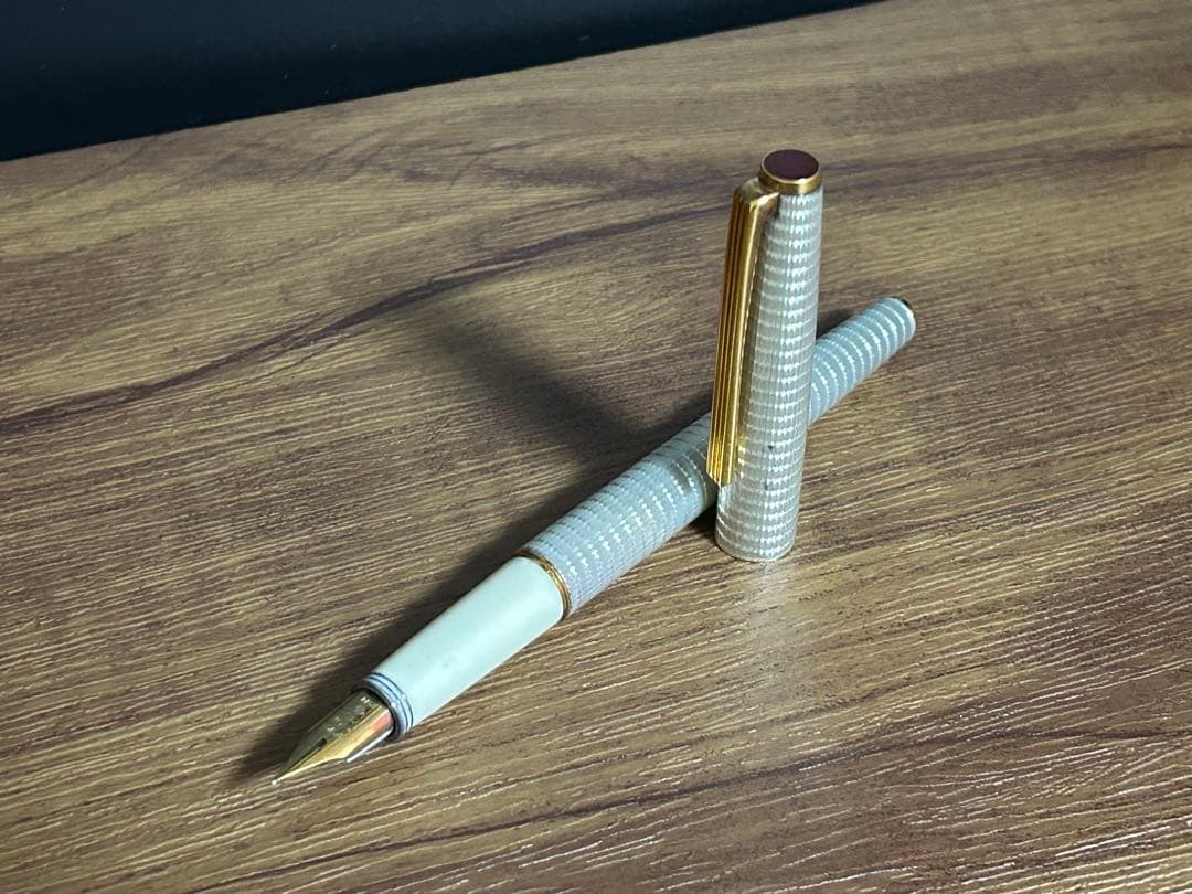 PILOT パイロット 万年筆 ペン先18K レディホワイト サクラ