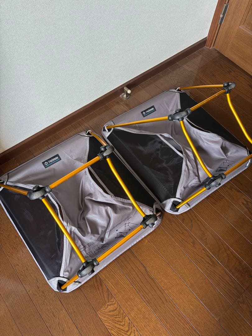 ヘリノックス グラウンドチェア 2脚