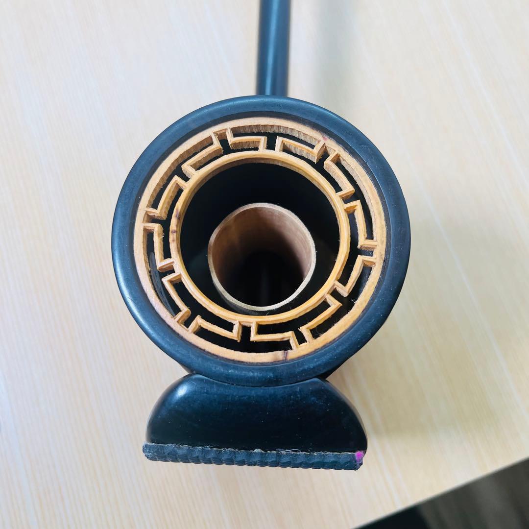 黒檀二胡 宋廣寧製 ケース付き　高級　ニ胡