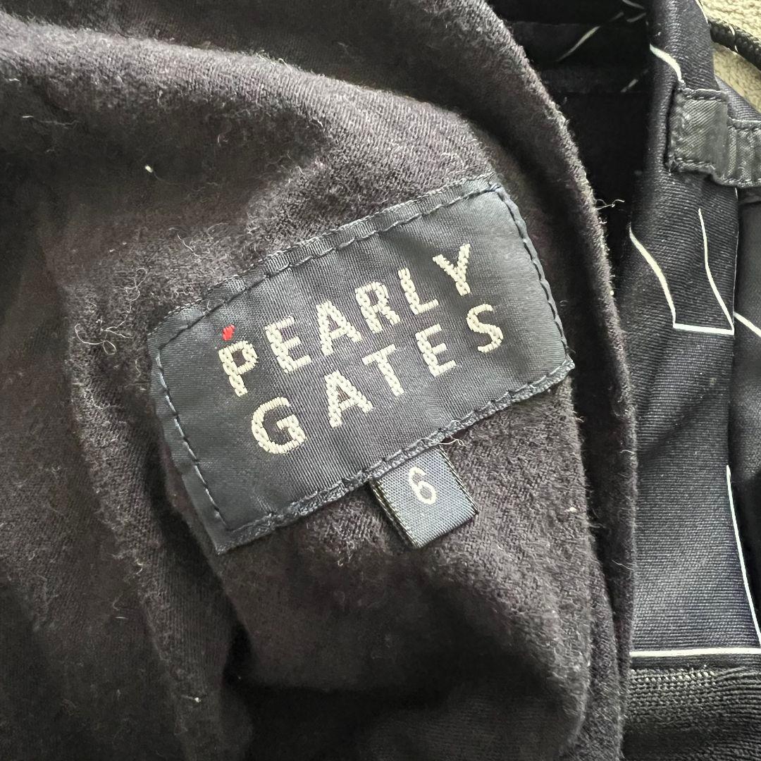 Pearly gates パーリーゲイツ　裏起毛　イージーパンツ　千鳥柄　メンズ