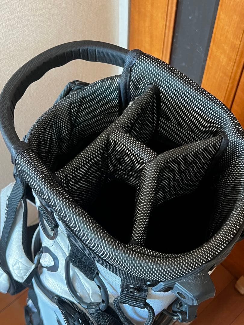 YONEX キャディバッグ スタンド付き ゴルフ ホワイト