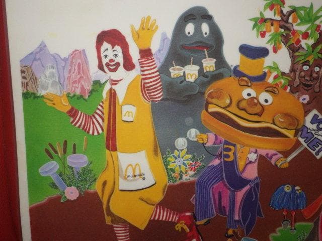 70’S★McDonald's★壁掛け★ポスター★43★ビンテージ★マクドナルド