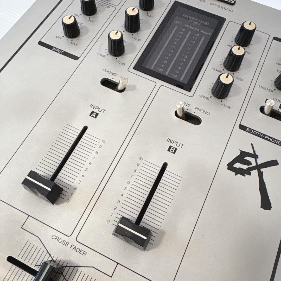 【動作確認済み】Technics SH-EX1200 DJミキサー テクニクス