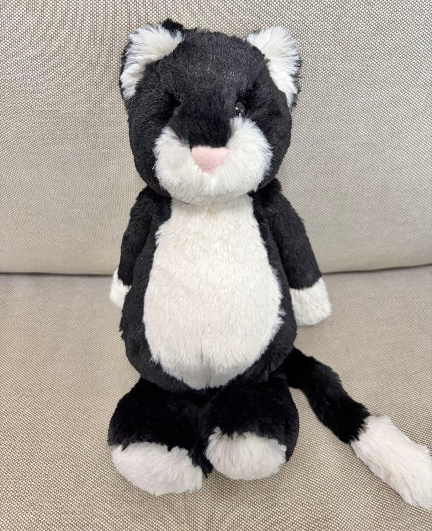 ジェリーキャット  猫　ぬいぐるみ　tuxedo