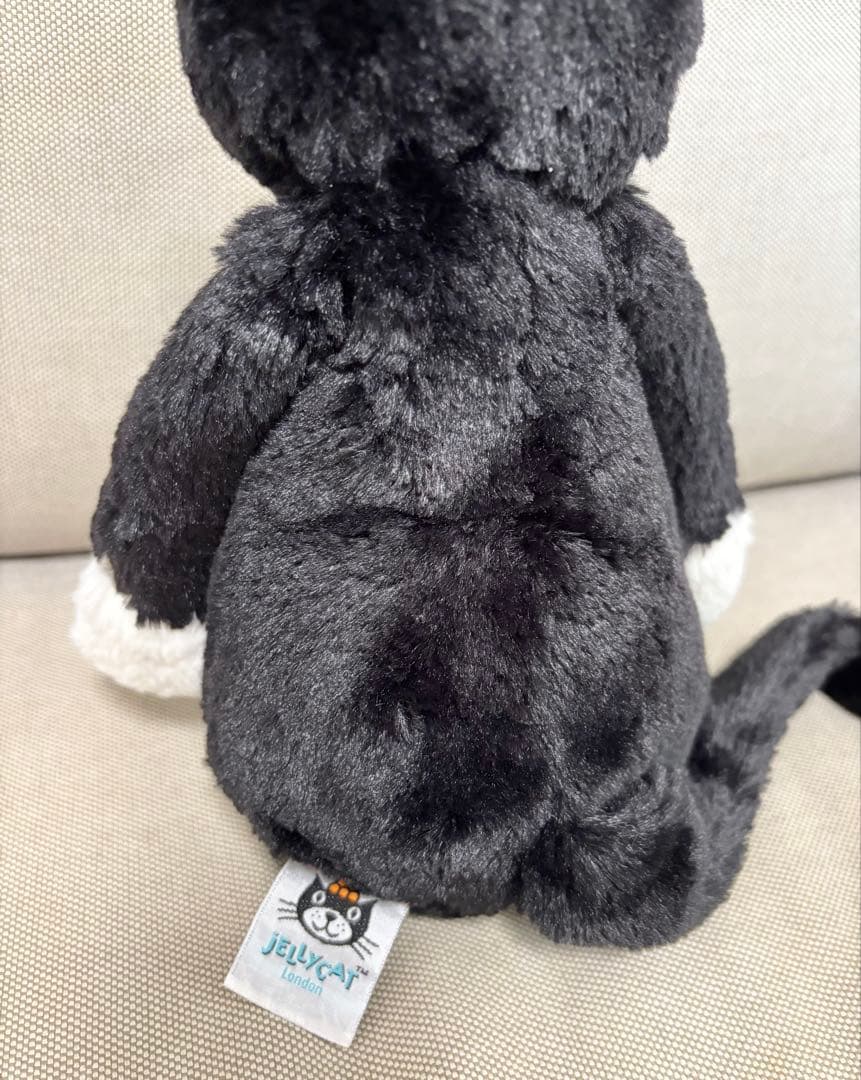 ジェリーキャット  猫　ぬいぐるみ　tuxedo