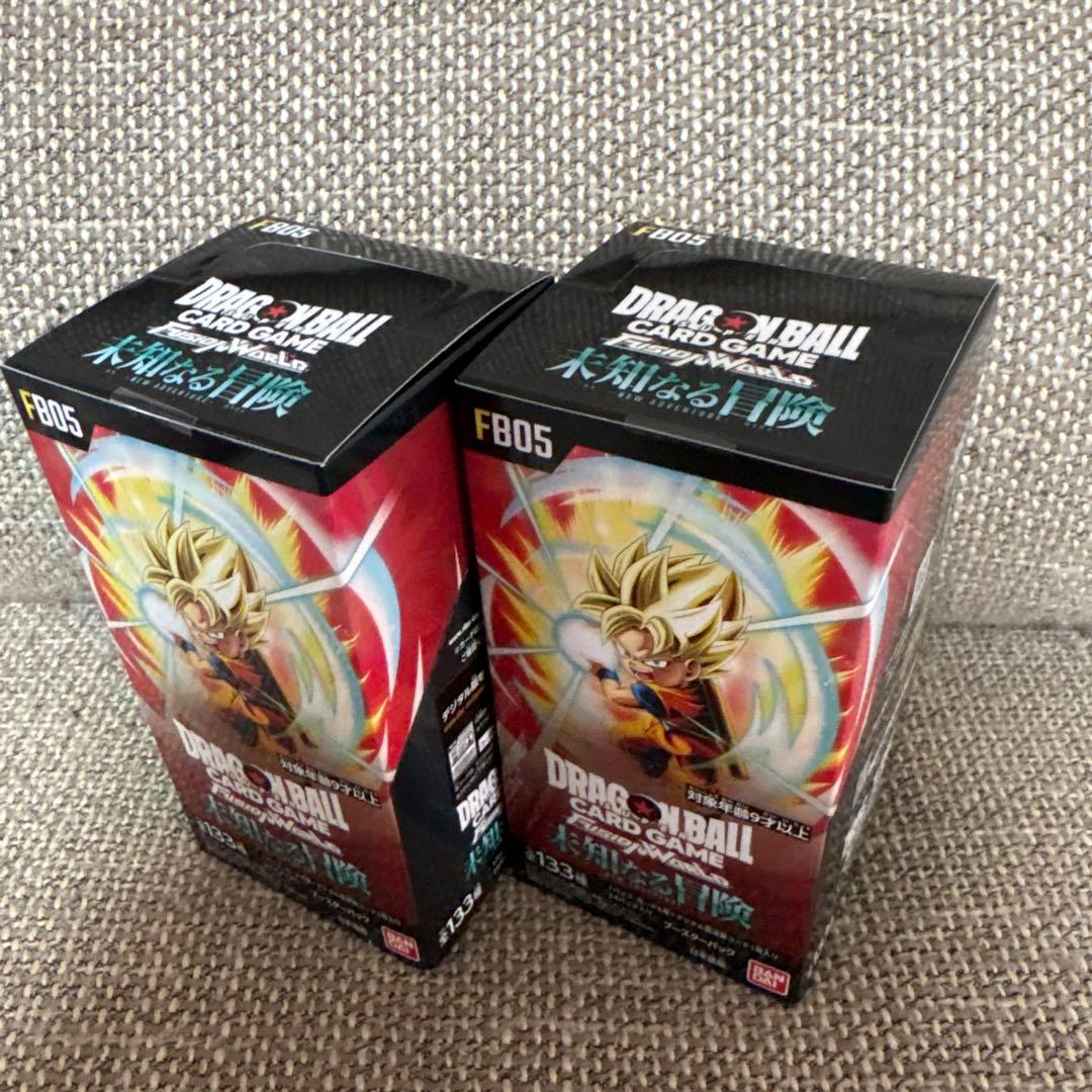 DBカードゲーム フュージョンワールド FB05　未知なる冒険　2BOX
