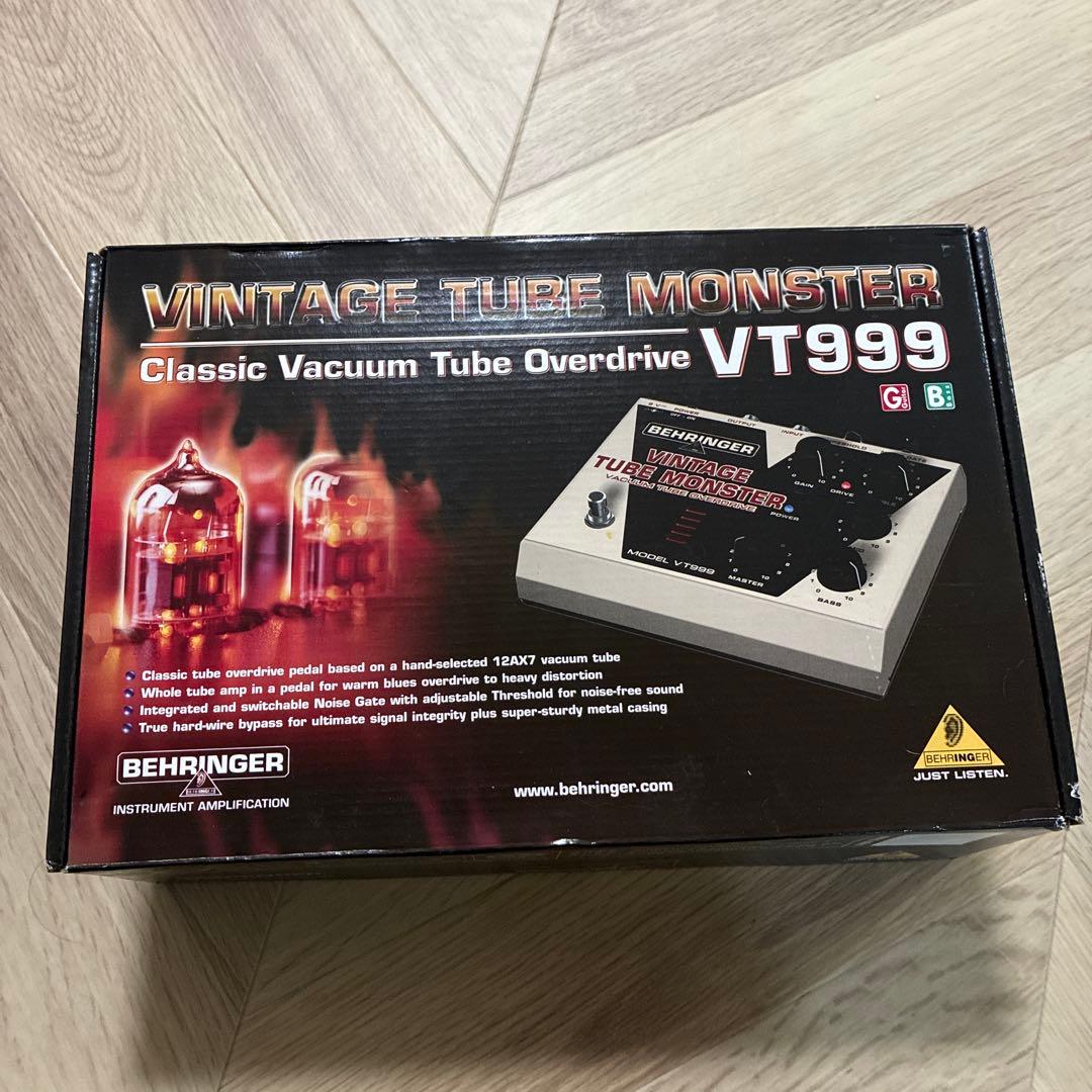 真空管オーバードライブ　BEHRINGER VT999 VintageTube