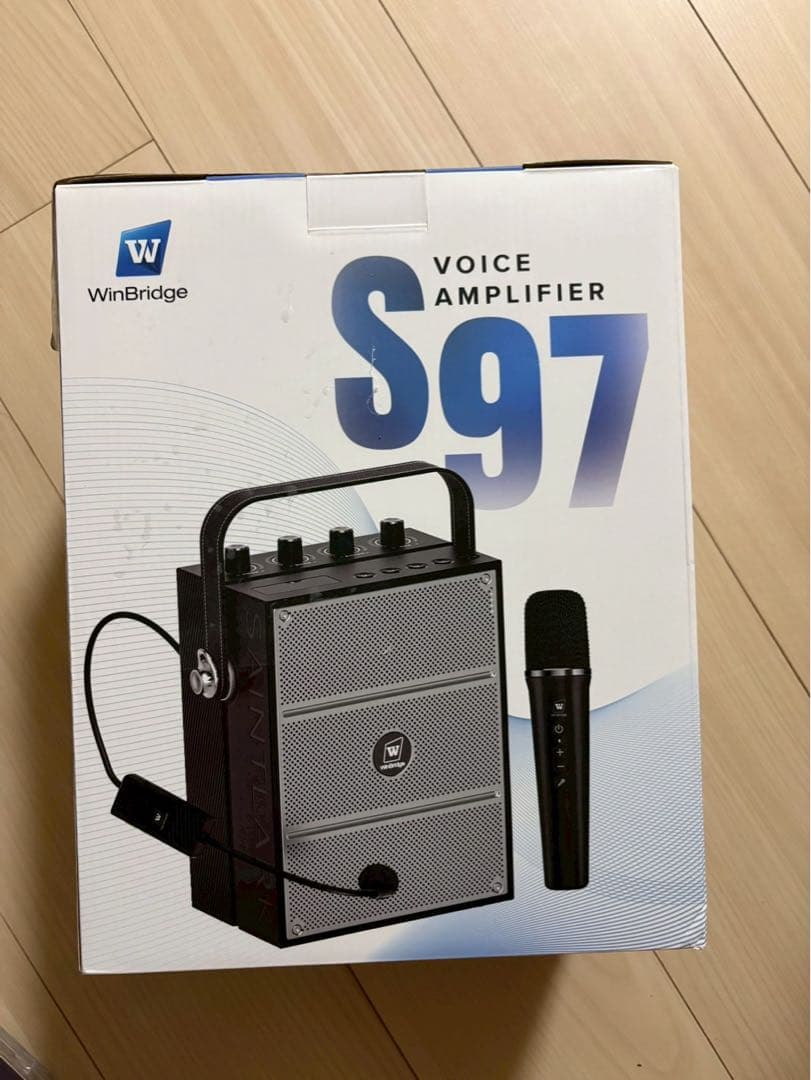 60W ハンドヘルドマイク ポータブル拡声器 PAシステム 音楽再生 エコー録音