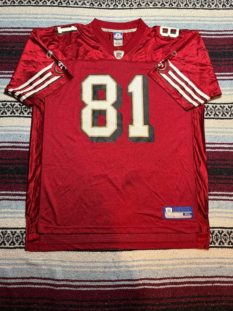 ！古着　サンフランシスコ・49ers OWENS 81番ジャージ　XL
