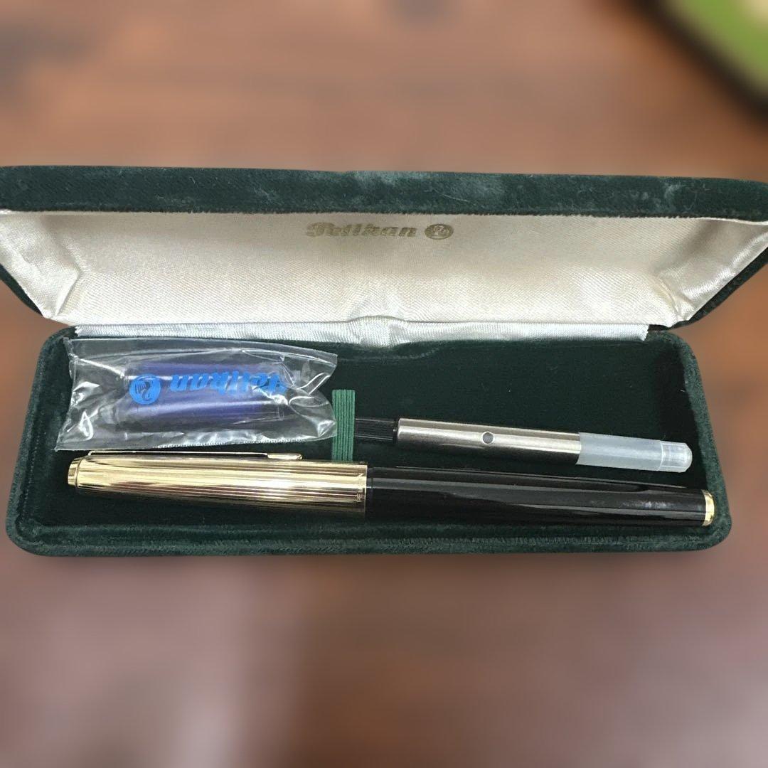 ★良品★ペリカン M250 万年筆 18Cニブ F 純正箱付