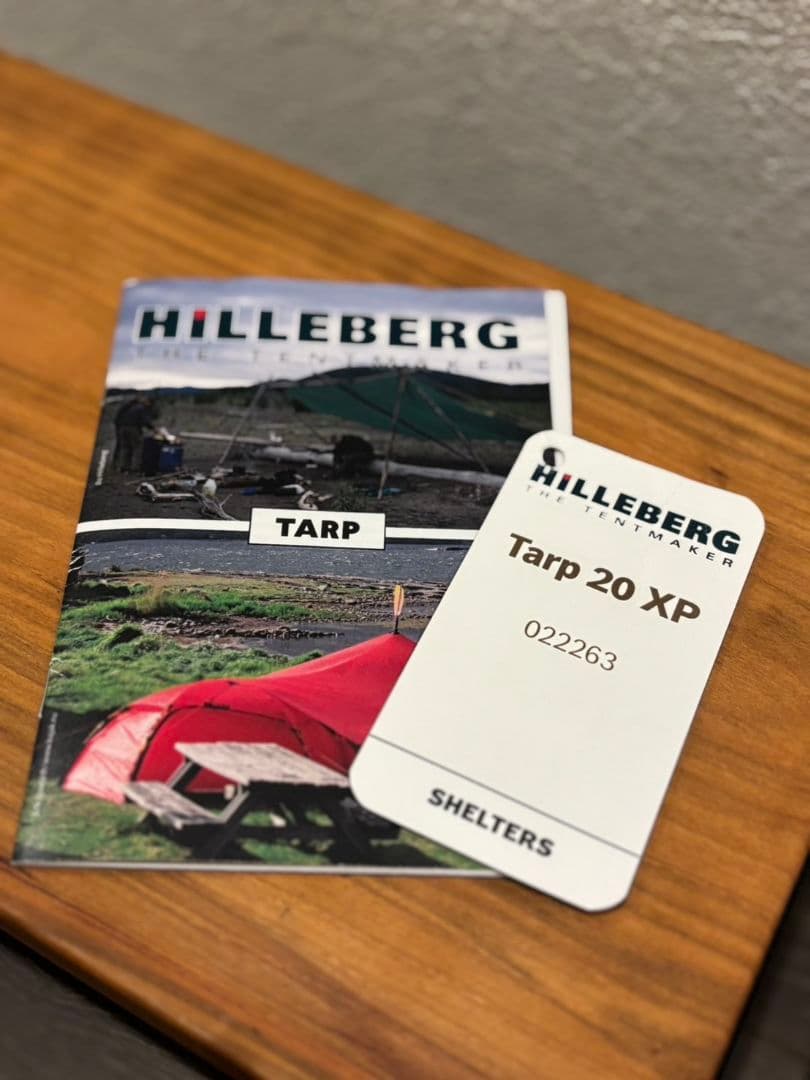 【ぴょんちゃん】hilleberg tarp 20xp タープ20xp