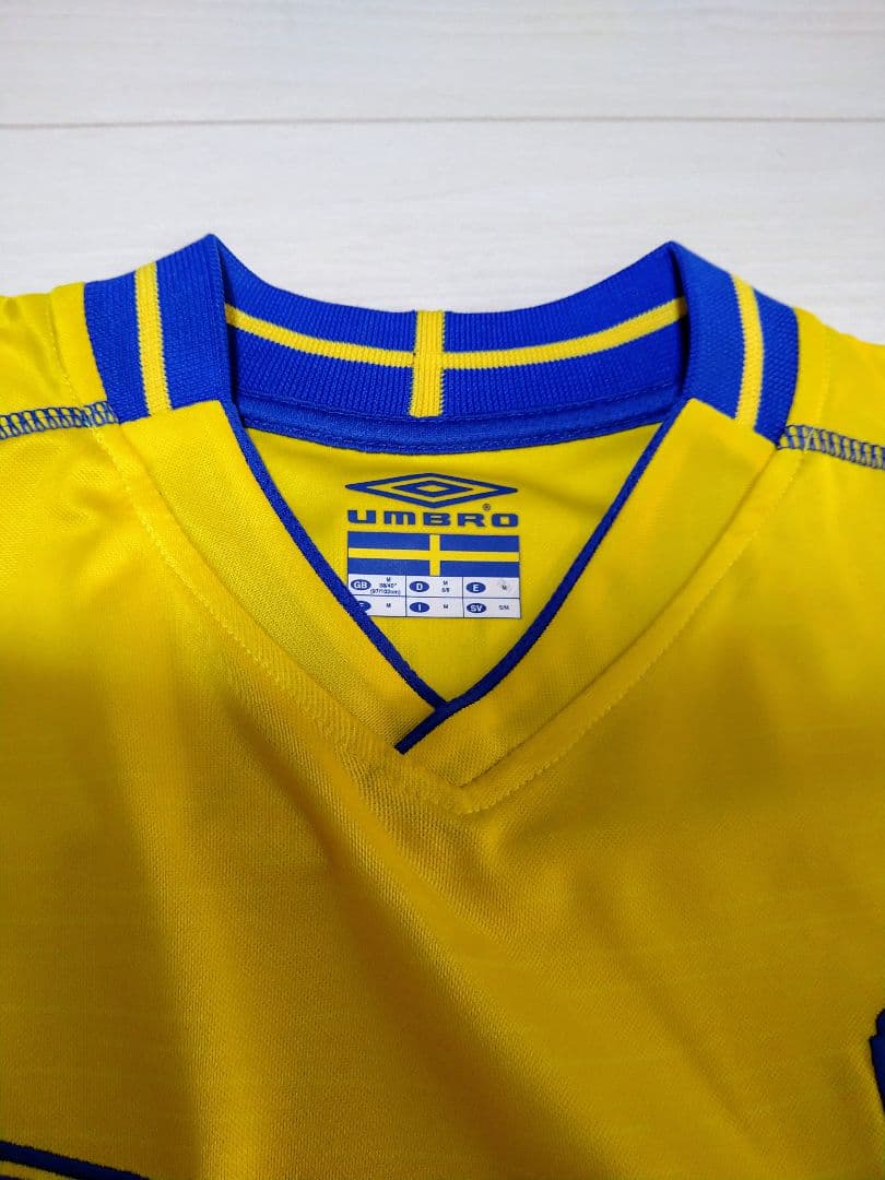 スウェーデン代表ユニフォーム イブラヒモビッチ Umbro正規品 新品 2004