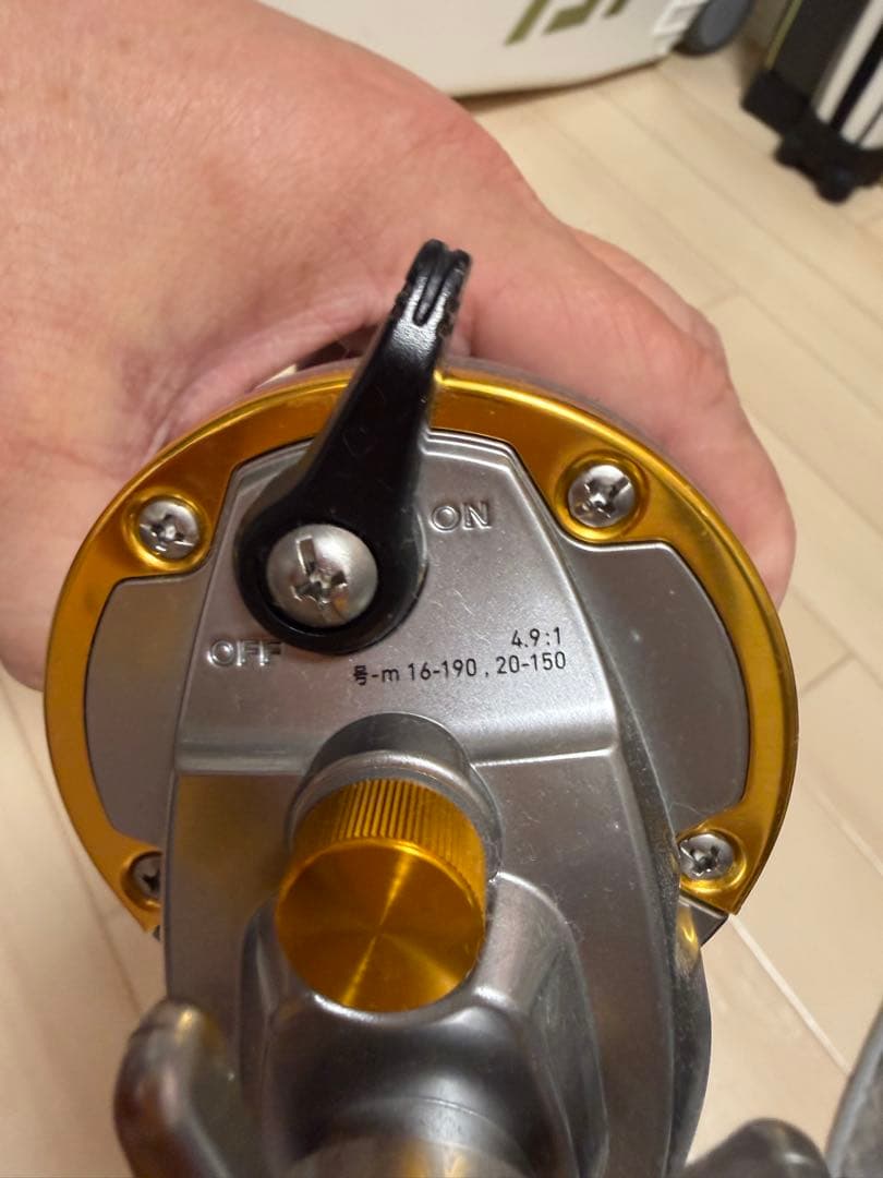 ダイワ石鯛リール‼️両軸リール 4.9:1 ギア比