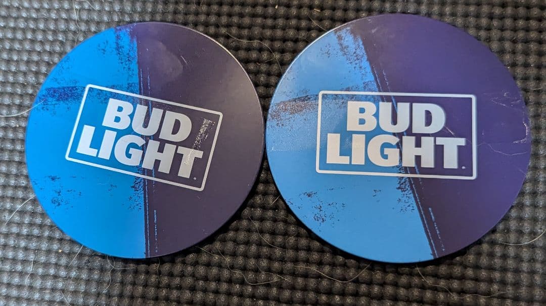 BUD LIGHT　バケツ　コースター
